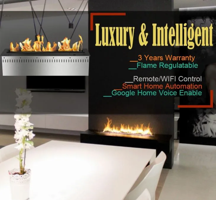 Uzaktan Kumandalı Etanol Şömine